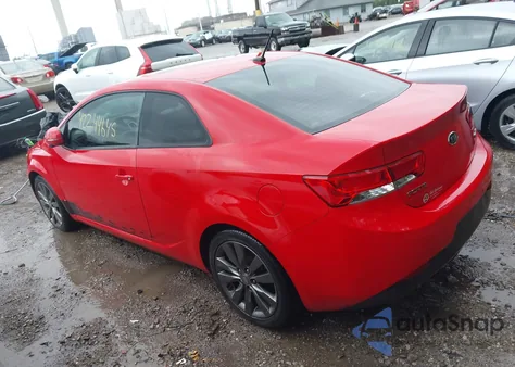 2011 Kia Forte Koup Sx from USA, damaged, VIN KNAFW6A38B5336406